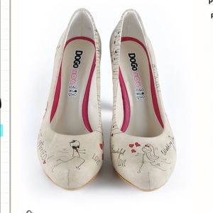 Dogo wedding character shoes